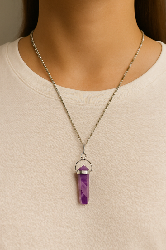 Amethyst Pendant – The Stone of Calm & Clarity
